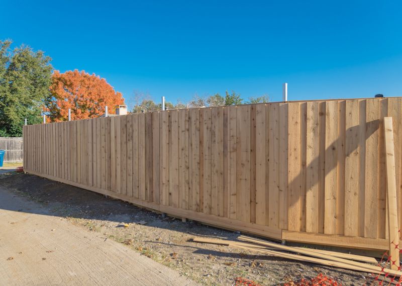 Privacy Fence Installation detail