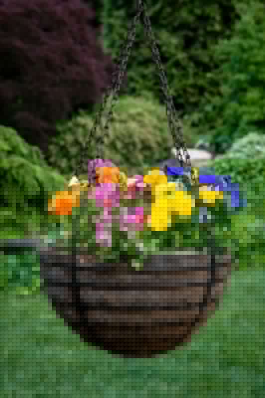 Hanging Planter Installation